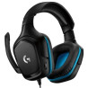 Auriculares gaming con micrófono logitech g432/ usb 2.0/ jack 3.5/ negros 3
