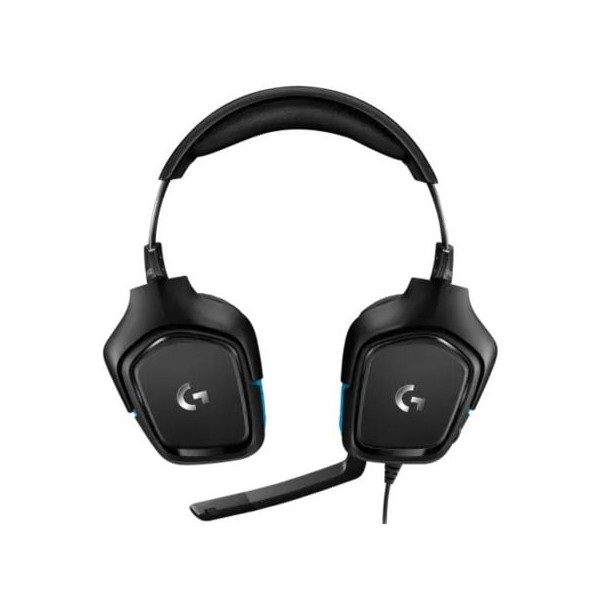 Auriculares gaming con micrófono logitech g432/ usb 2.0/ jack 3.5/ negros M 4