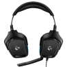 Auriculares gaming con micrófono logitech g432/ usb 2.0/ jack 3.5/ negros 4