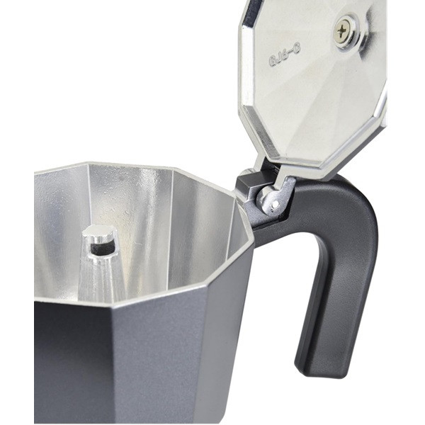 Cafeteira italiana MONIX Noir m640009 9 xícaras preto M 4