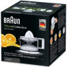 Exprimidor braun tributecollection cj3000/ 20w/ capacidad 350ml 5