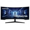 Monitor de jogos ultra-panorâmico SAMSUNG Odyssey G5 34" QHD C34G55TWWP preto 1