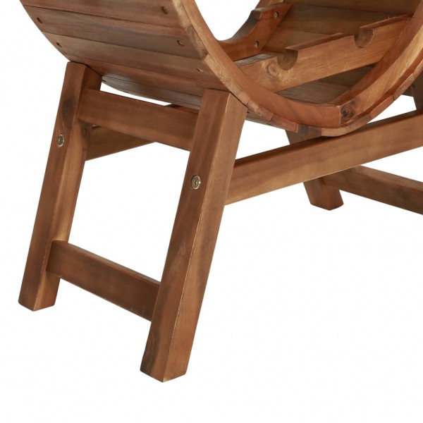 Botellero para 13 botellas madera maciza de acacia M 4