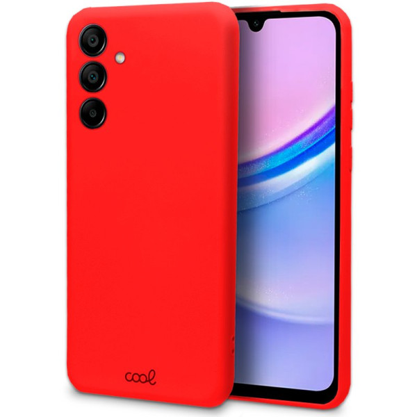 Carcasa COOL para Samsung A155 Galaxy A15 / A15 5G / M15 5G Cover Rojo D