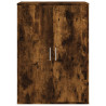 Aparador de madera de ingeniería roble ahumado 60x31x84 cm 5