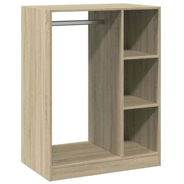 Armario de madera de ingeniería roble Sonoma 77x48x102 cm M 2