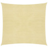 Para-sol estilo vela 160 g/m² 4.5x4.5 m PEAD bege 1