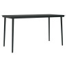 Set comedor de jardín 5 piezas y cojines ratán sintético marrón 4