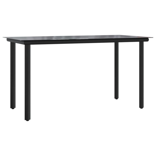 9 pcs conjunto jantar p/ jardim c/ almofadões vime PE castanho M 4