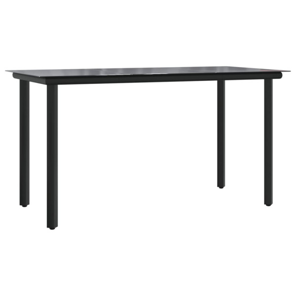 7 pcs conj. jantar p/ jardim c/ almofadões vime PE cinza-claro M 4