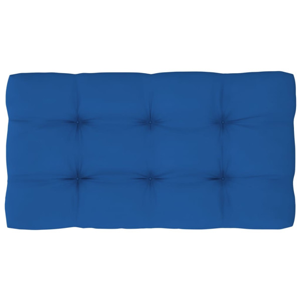 Otomana de jardín de palets madera de pino impregnada gris M 5