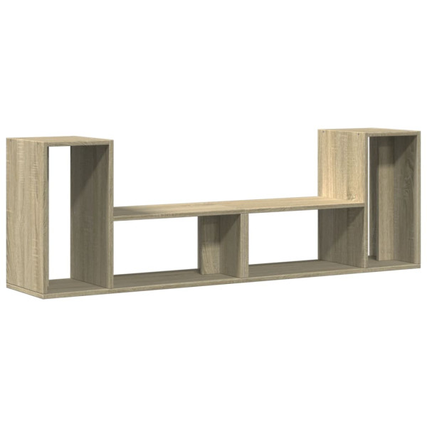 Muebles de TV 2 uds madera ingeniería roble Sonoma 75x30x50 cm M 2