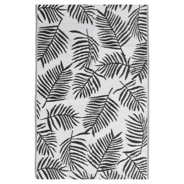 Tapete de exterior 140x200 cm ARAKIL PP preto M 2