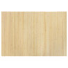 Tapete retangular 70x100 cm bambu cor natural clara 2
