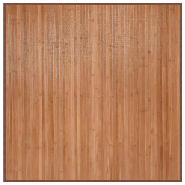 Tapete quadrado 100x100 cm bambu natural M 2