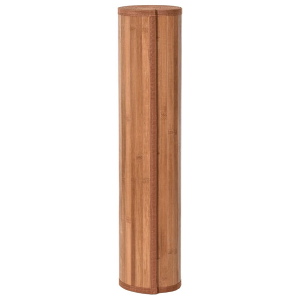 Tapete quadrado 100x100 cm bambu natural M 3