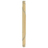 Tapete redondo 60 cm bambu natural claro 3