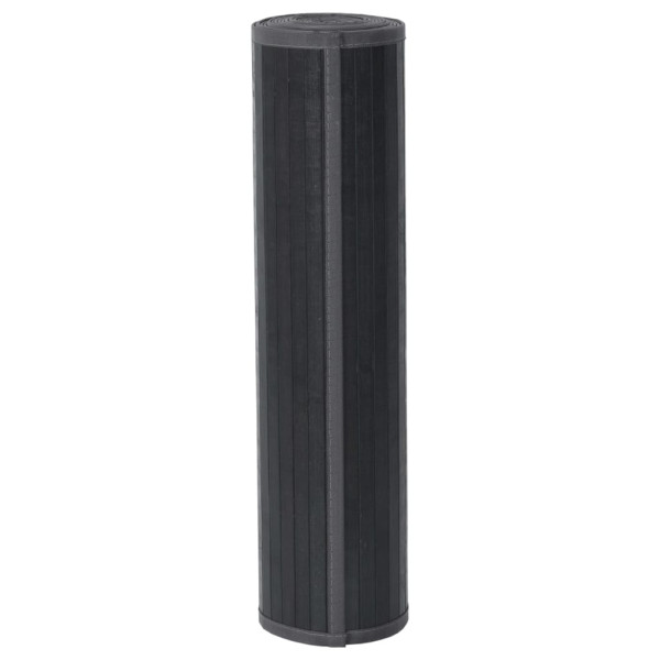 Tapete retangular 70x300 cm bambu cinzento M 3