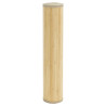 Tapete quadrado 100x100 cm bambu cor natural clara 3