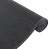 Alfombra rectangular bambú negro 80x1000 cm 4