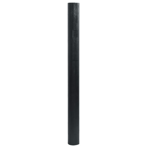 Tapete retangular 60x500 cm bambu preto M 3