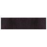 Tapete retangular 100x400 cm bambu castanho-escuro 2
