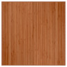 Tapete quadrado 100x100 cm bambu castanho 2