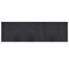 Esteira retangular bambu cinza 60x200 cm 2