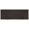 Tapete retangular 70x200 cm bambu castanho-escuro 2