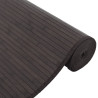 Alfombra rectangular bambú marrón oscuro 80x300 cm 4