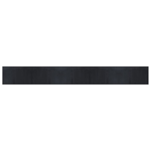Tapete retangular 60x500 cm bambu preto H