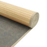 Tapete retangular 70x200 cm bambu cor natural clara 5
