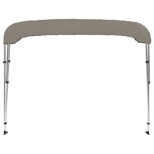 Toldo bimini de 3 arcos gris 184x170x133 cm M 4
