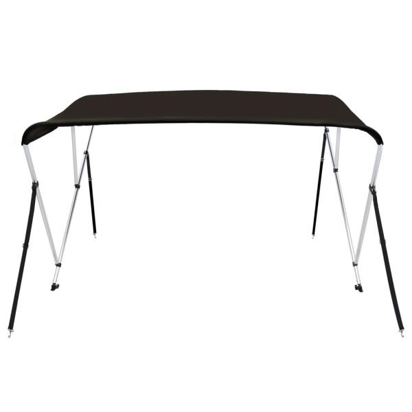 Toldo de 3 arcos Bimini 183x140x137 cm preto M 3