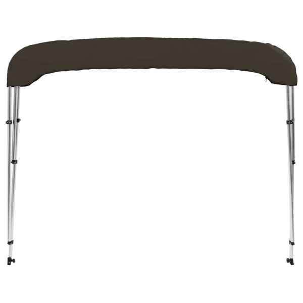 Toldo de 3 arcos Bimini 183x140x137 cm preto M 4