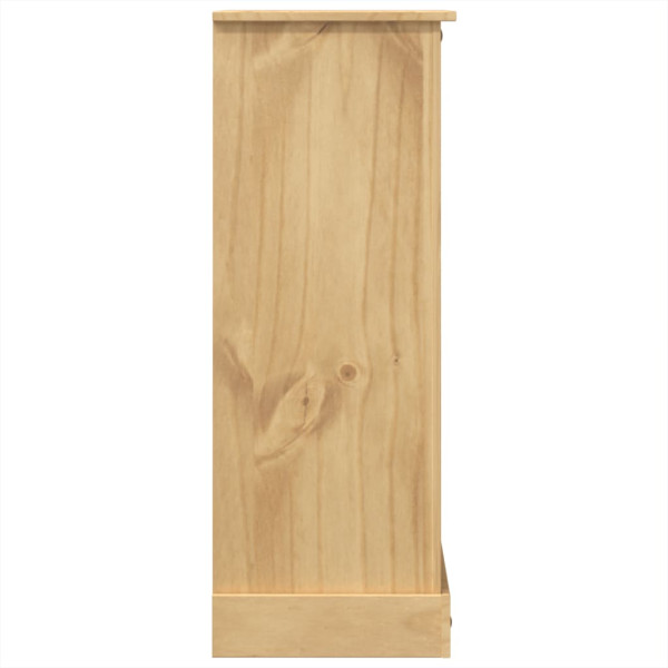 Cómoda cajonera Corona madera maciza de pino 80x43x114 cm M 5