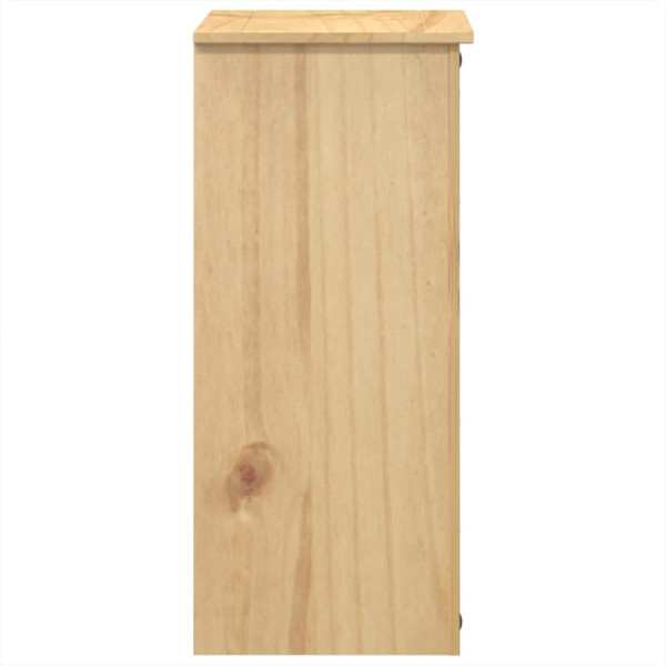 Cómoda cajonera Corona madera maciza de pino 80x40x89 cm M 5