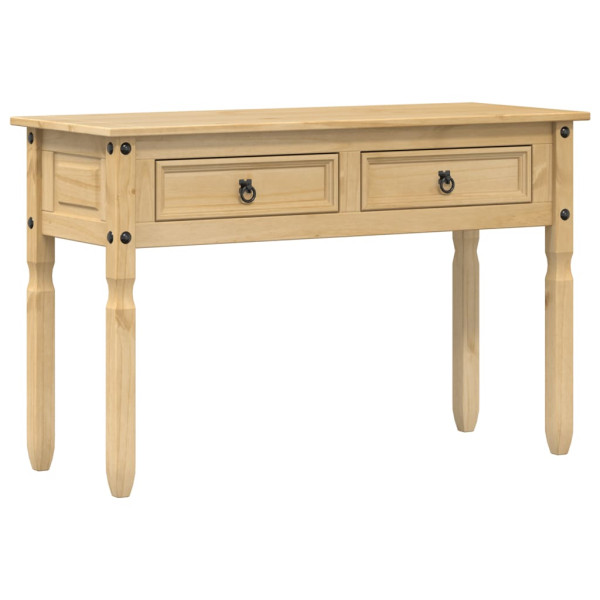 Mesa consola Corona madera maciza de pino 115x46x73 cm M 2