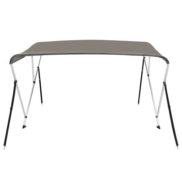 Toldo bimini de 3 arcos gris 183x152x133 cm M 3