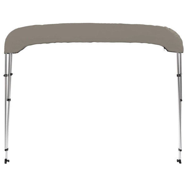 Toldo de 3 arcos Bimini 183x140x137 cm cinzento M 4