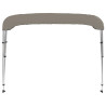 Toldo bimini de 3 arcos gris 183x152x133 cm 4