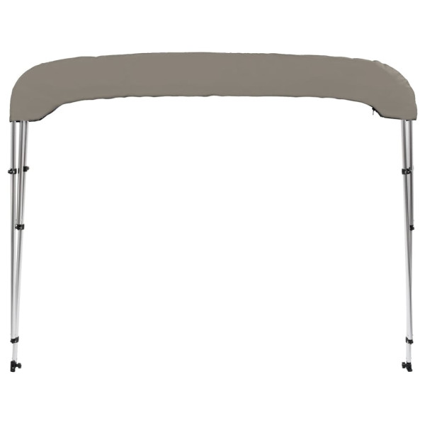 Toldo de 3 arcos Bimini 183x196x137 cm cinzento M 4