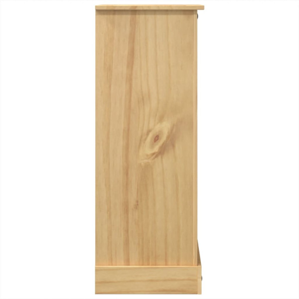 Cómoda cajonera Corona madera maciza de pino 80x43x114 cm M 5