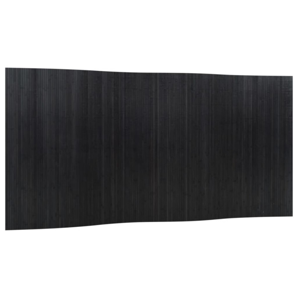 Biombo divisor de bambú negro 165x400 cm M 2