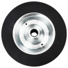 Roda para roda jóquei Ø20x5 cm borracha maciça e aço 2