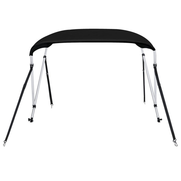 Toldo bimini de 2 arcos negro 179x156x93 cm M 3