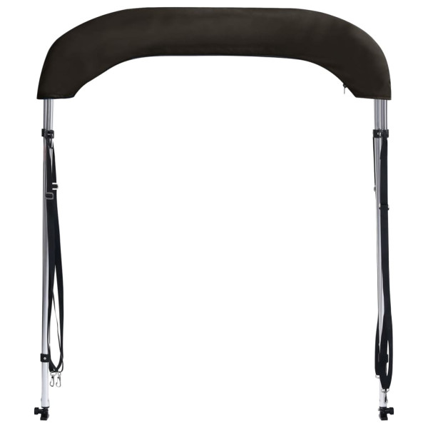 Toldo bimini de 2 arcos negro 179x156x93 cm M 4