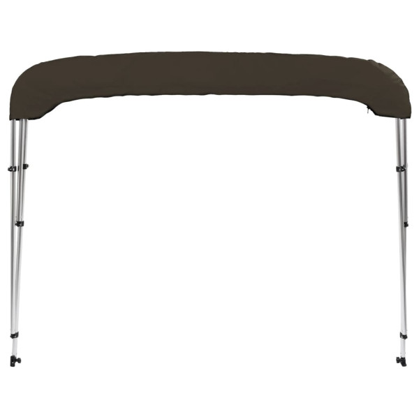 Toldo de 3 arcos Bimini 183x196x137 cm preto M 4