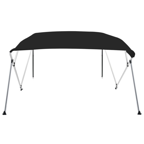 Toldo bimini de 4 arcos gris 243x250x131 cm M 3