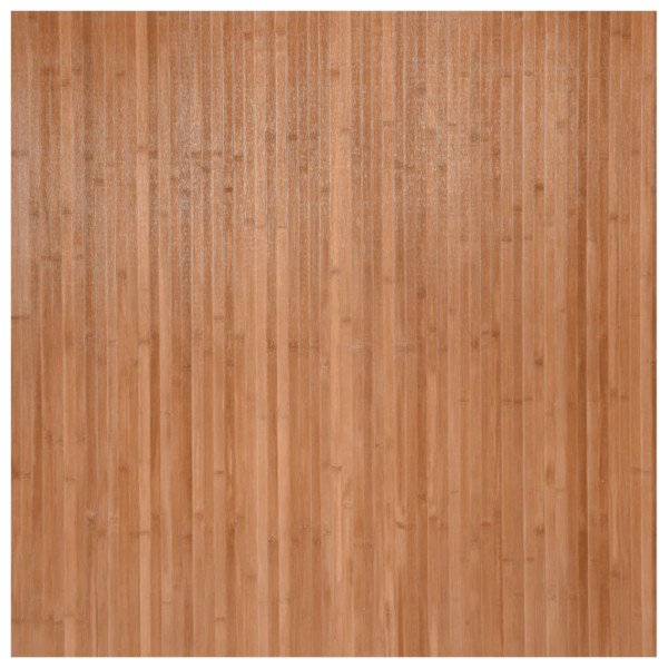 Tapete retangular 100x100 cm bambu cor natural M 2
